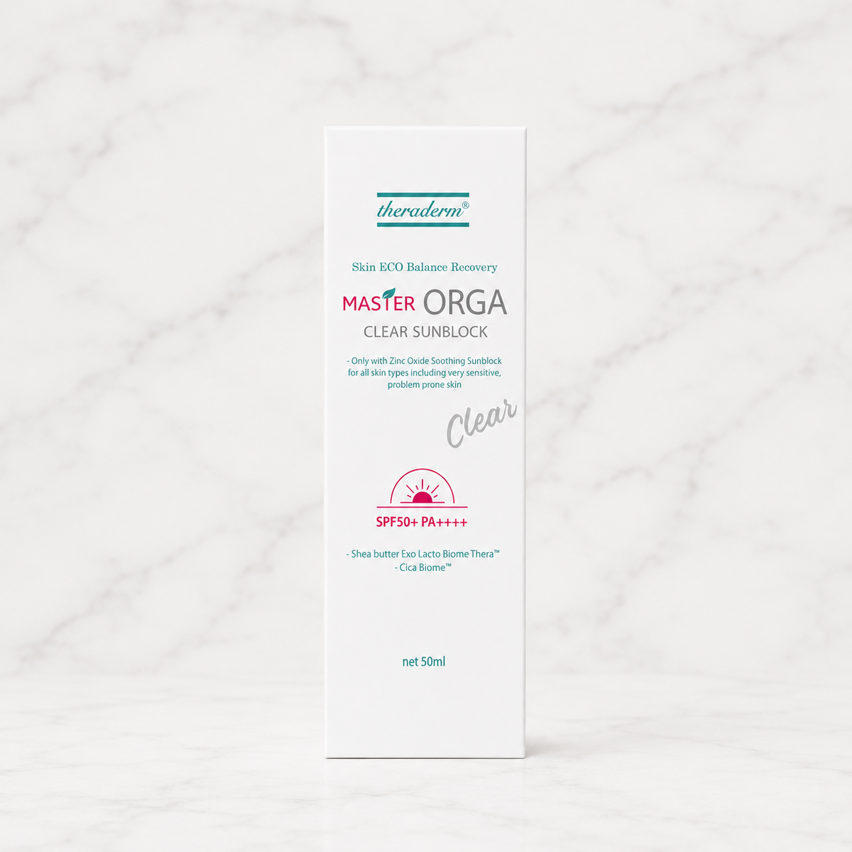 Master Orga Clear Sunblock